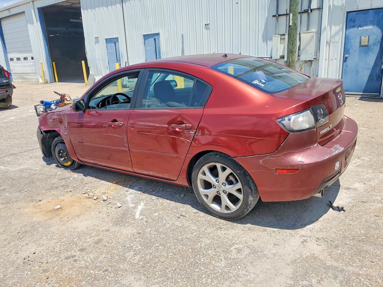 2009 Mazda 3 I Burgundy vin: JM1BK32G391252864
