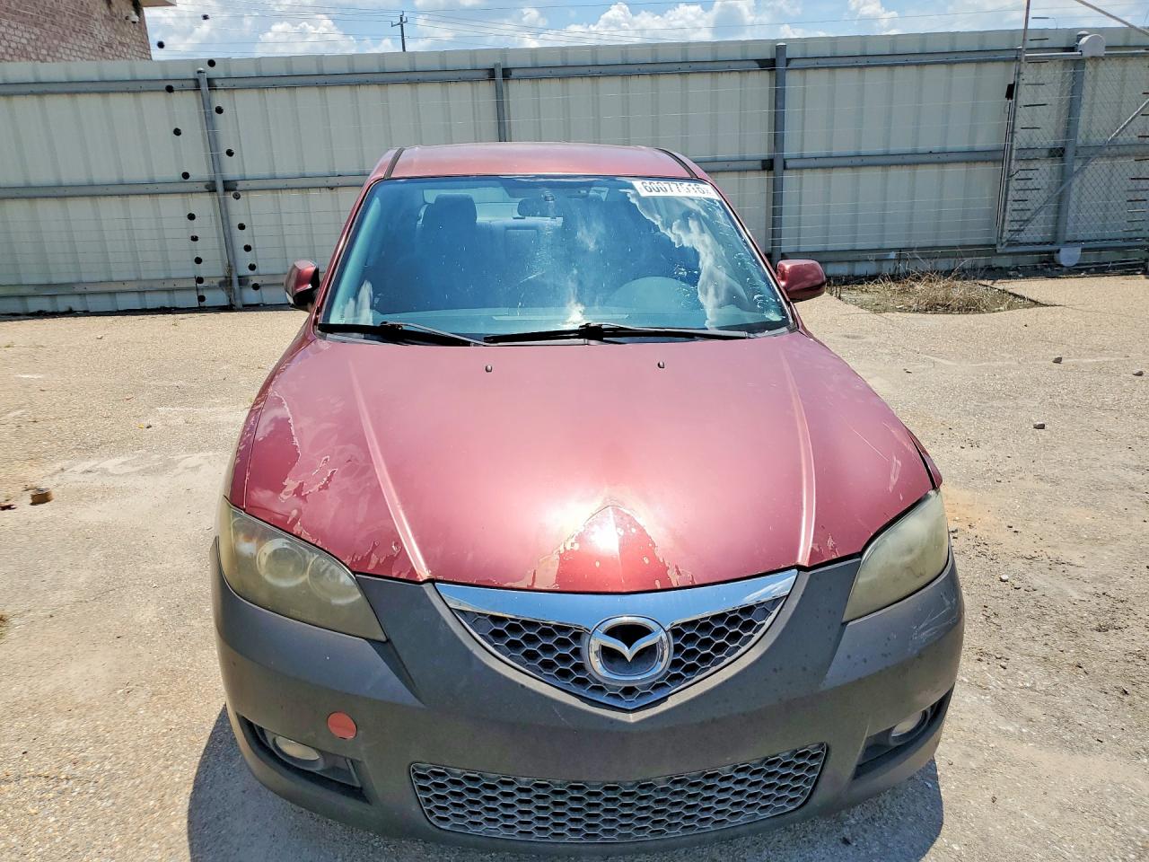 2009 Mazda 3 I Burgundy vin: JM1BK32G391252864