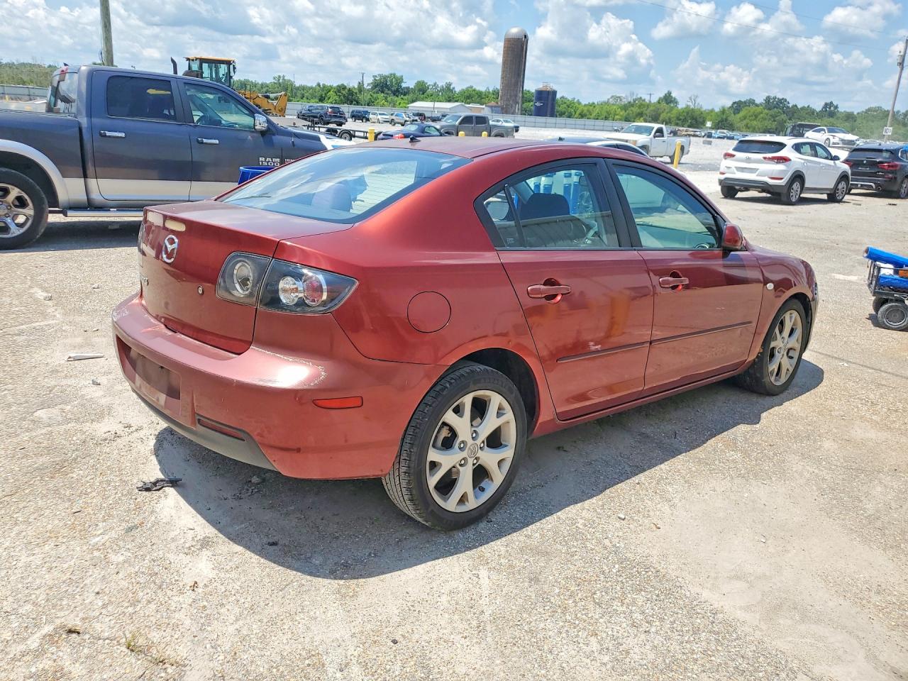 2009 Mazda 3 I Burgundy vin: JM1BK32G391252864