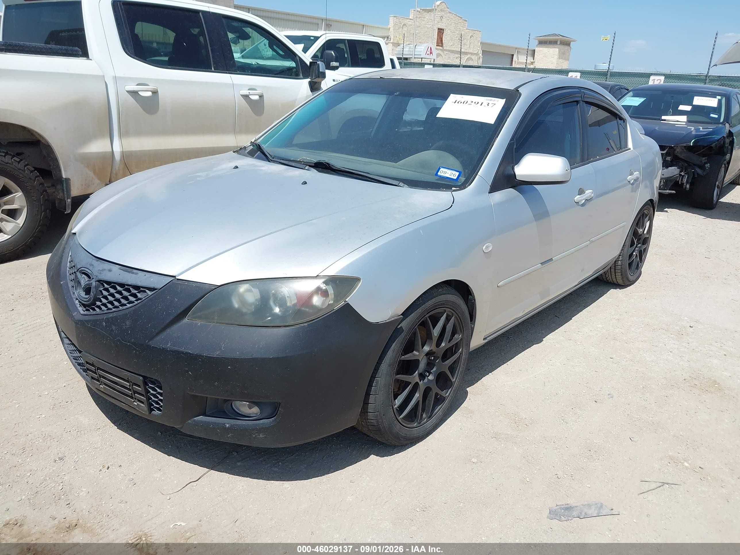 2007 Mazda Mazda3 I Серебряный vin: JM1BK32G471614231