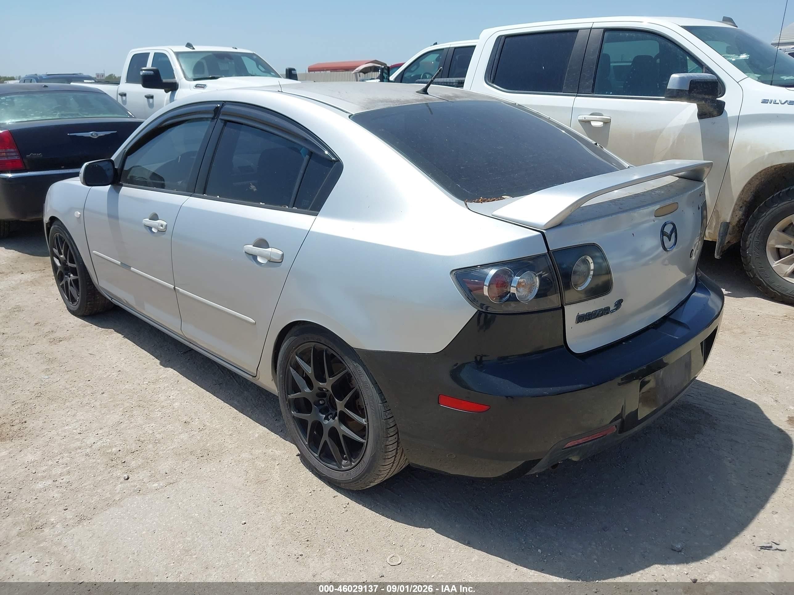 2007 Mazda Mazda3 I Серебряный vin: JM1BK32G471614231