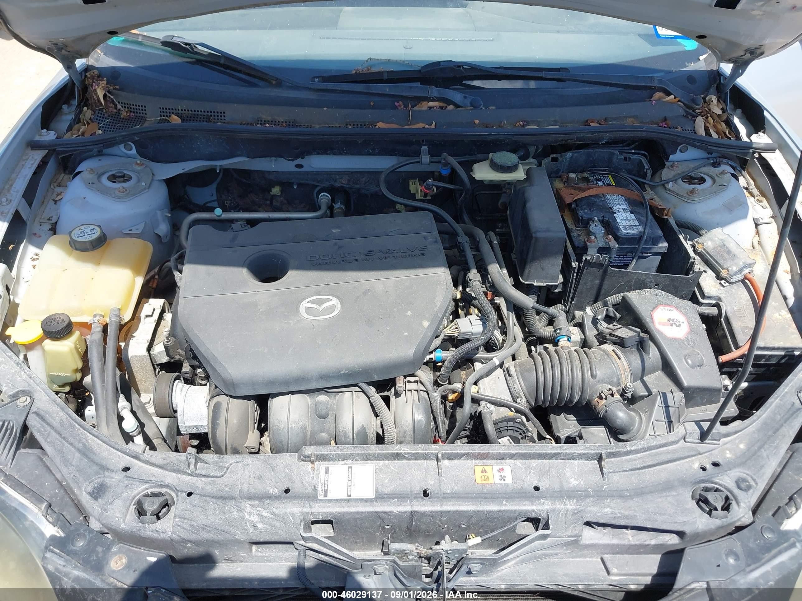 2007 Mazda Mazda3 I Серебряный vin: JM1BK32G471614231