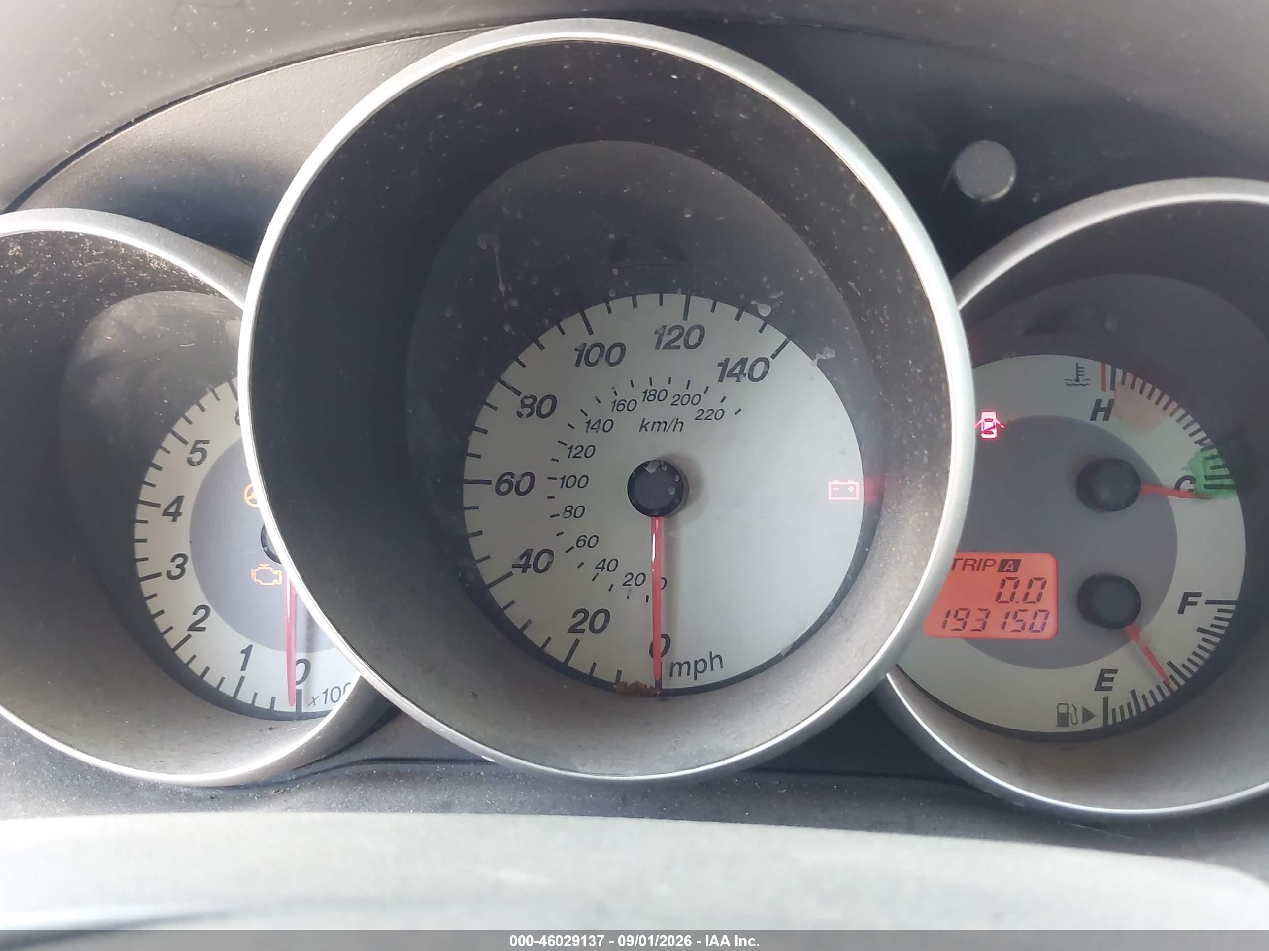 2007 Mazda Mazda3 I Серебряный vin: JM1BK32G471614231