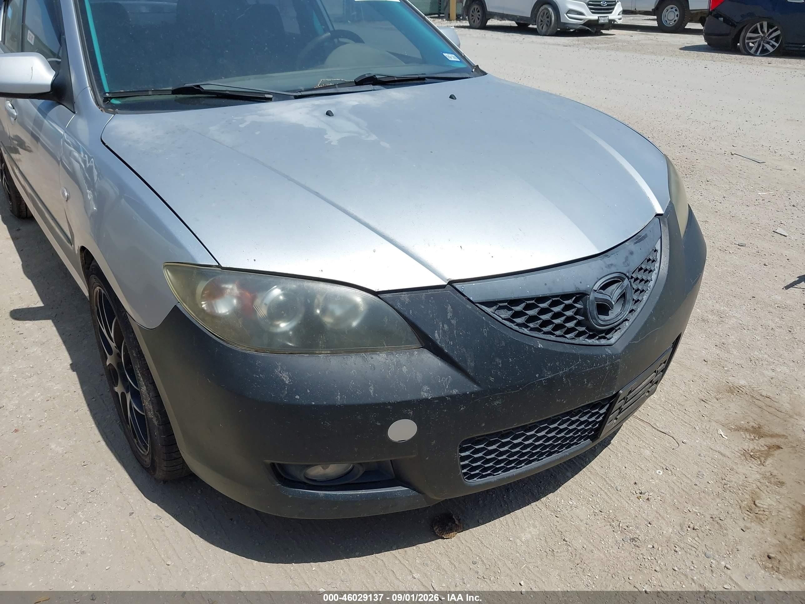 2007 Mazda Mazda3 I Серебряный vin: JM1BK32G471614231