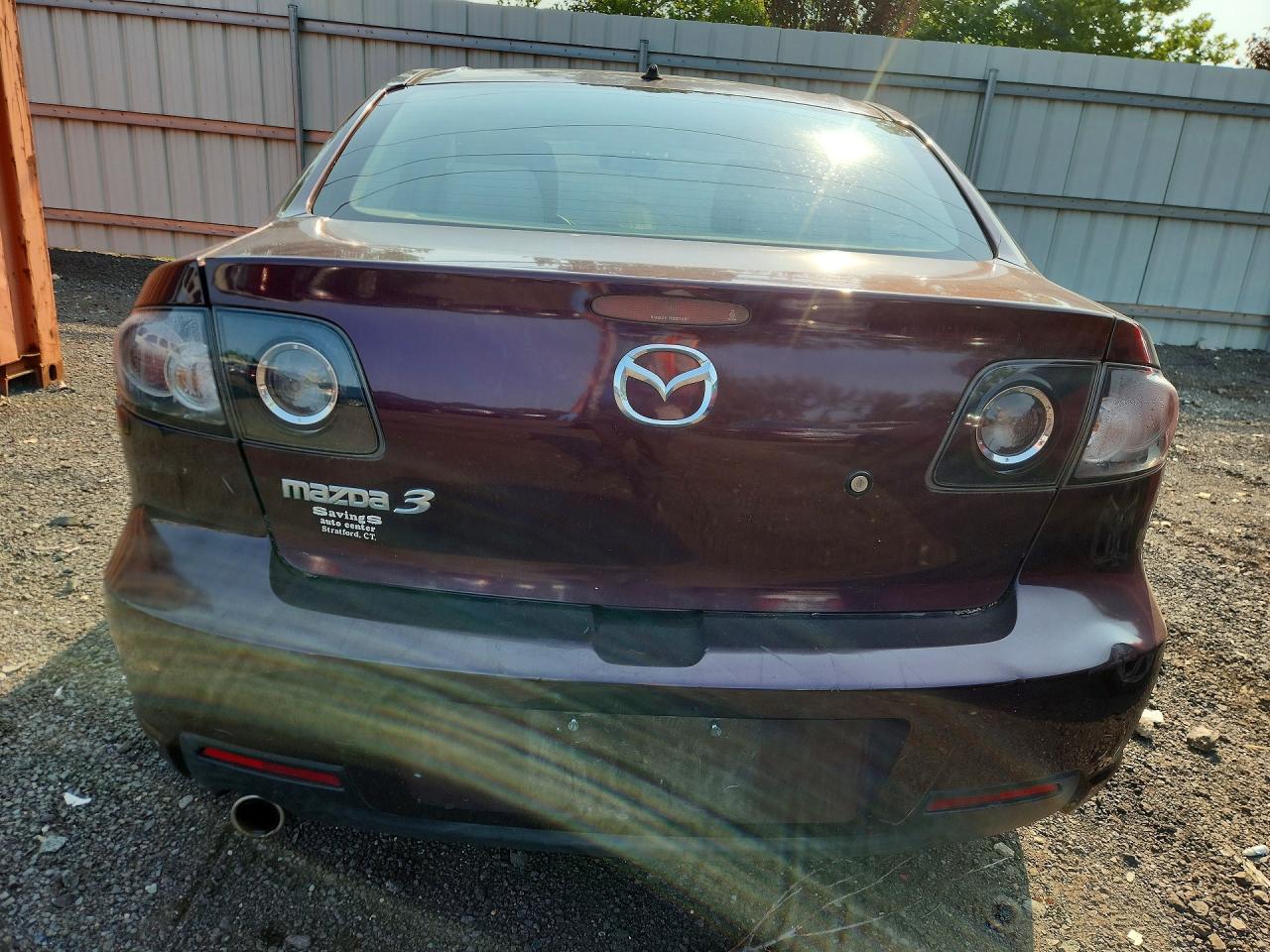 2007 Mazda 3 I Purple vin: JM1BK32G571663132