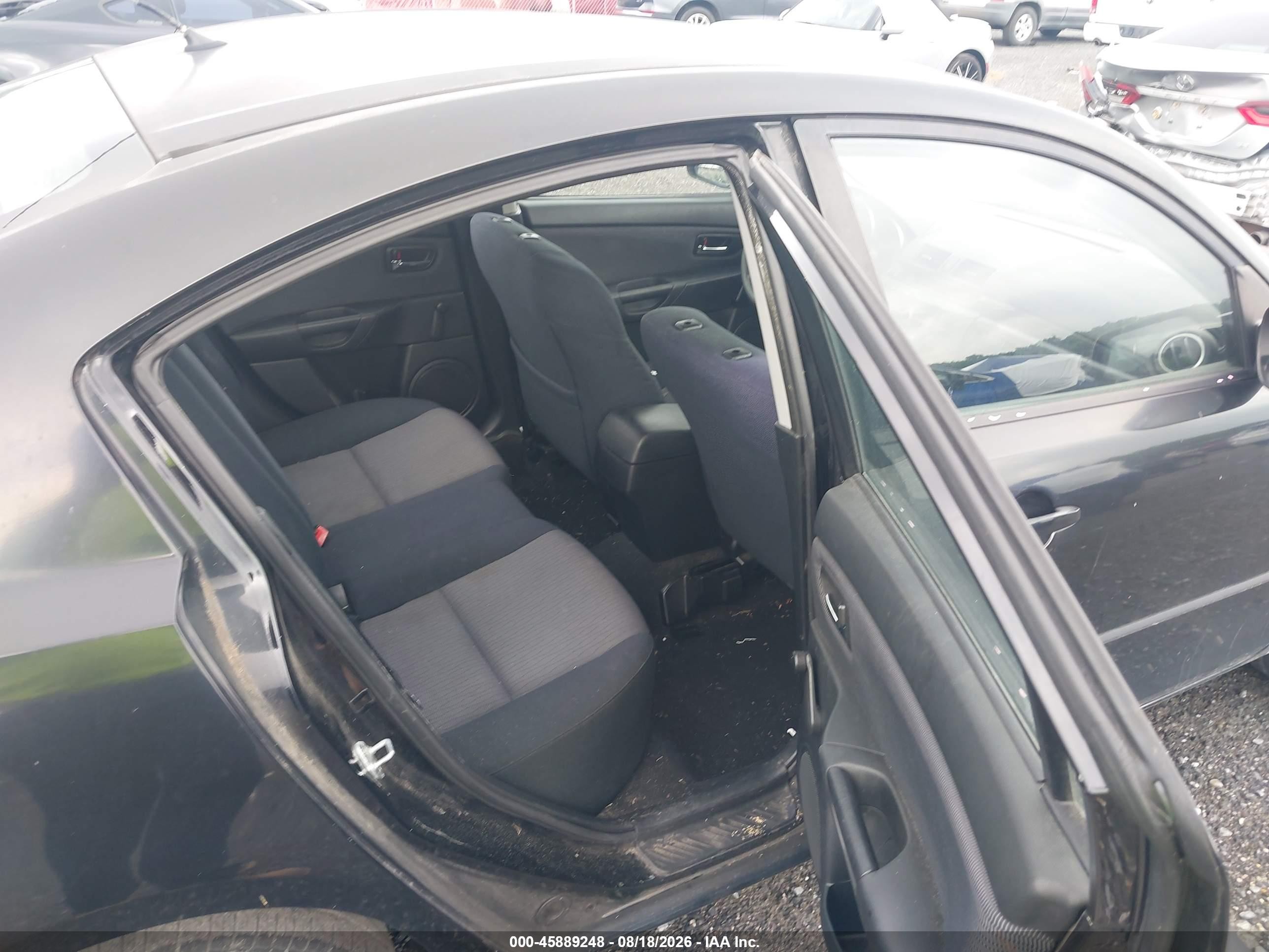 2008 Mazda Mazda3 I Sport Black vin: JM1BK32G581102804