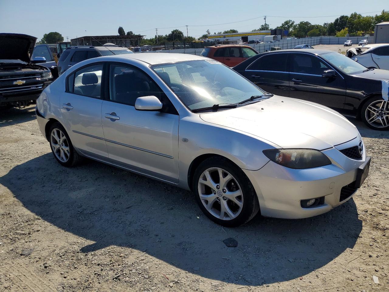 2009 Mazda 3 I Gray vin: JM1BK32G591206078