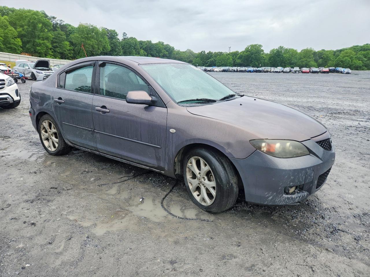 2009 Mazda 3 I Gray vin: JM1BK32G591236844