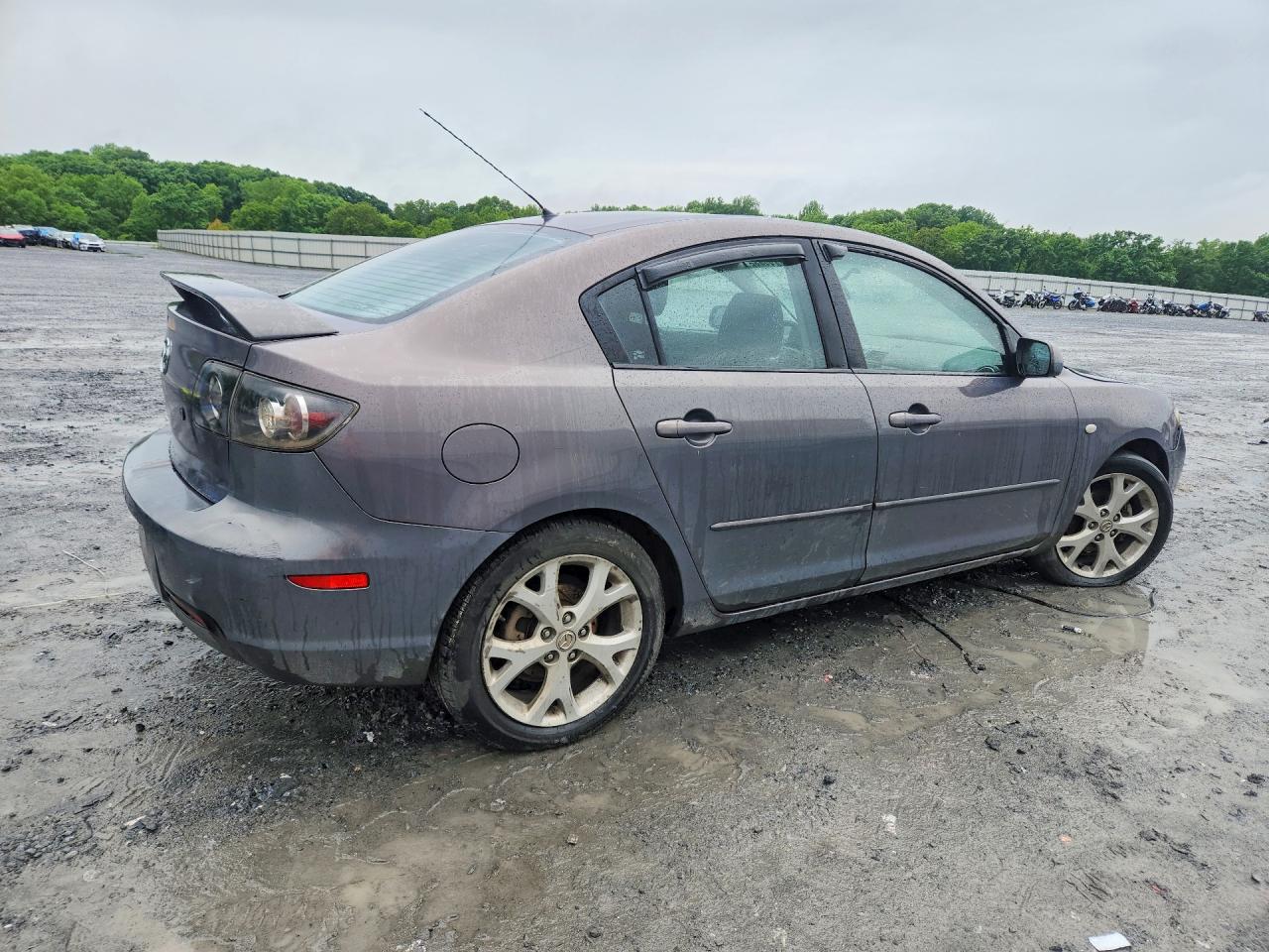 2009 Mazda 3 I Gray vin: JM1BK32G591236844