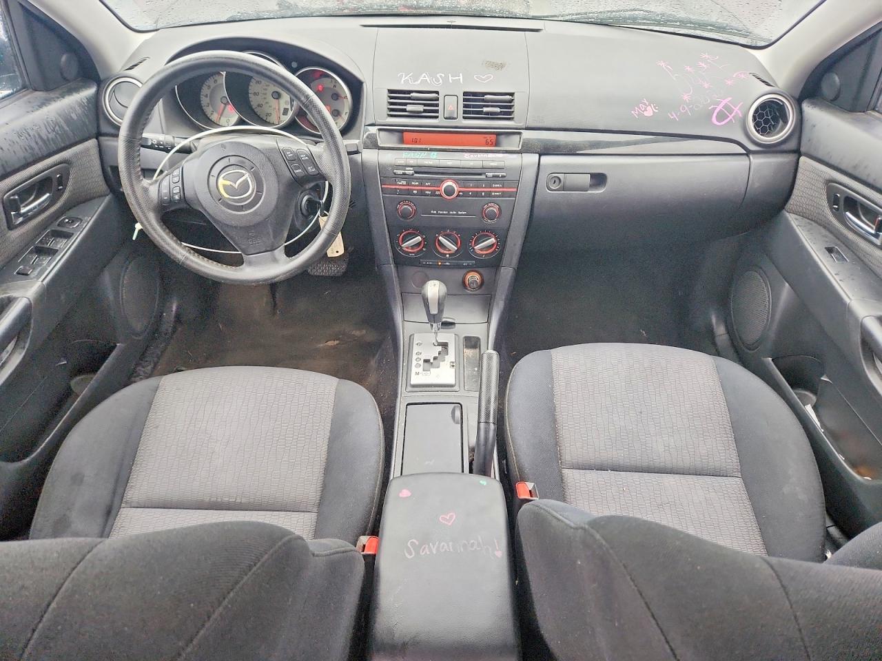 2009 Mazda 3 I Gray vin: JM1BK32G591236844