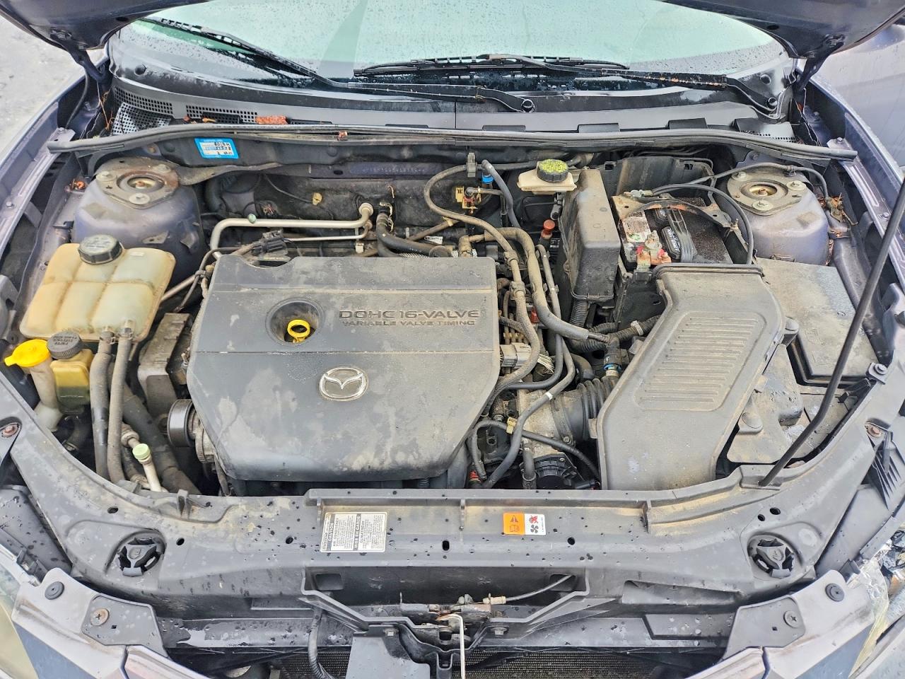 2009 Mazda 3 I Gray vin: JM1BK32G591236844