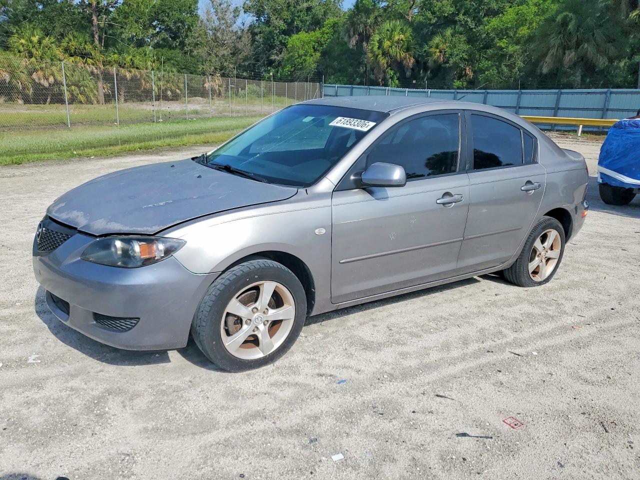 2006 Mazda 3 I Silver vin: JM1BK32G761467398