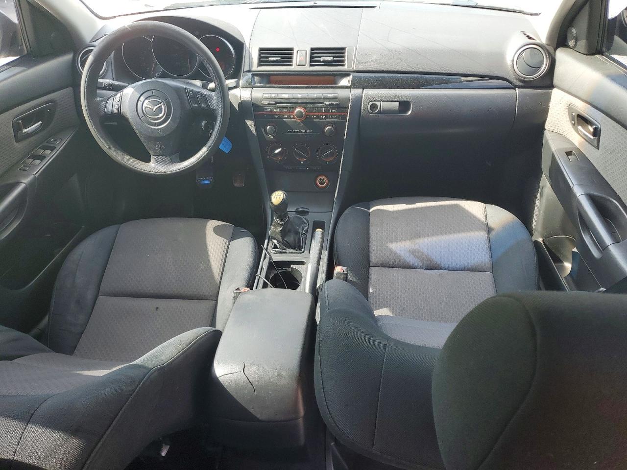 2006 Mazda 3 I Silver vin: JM1BK32G761467398