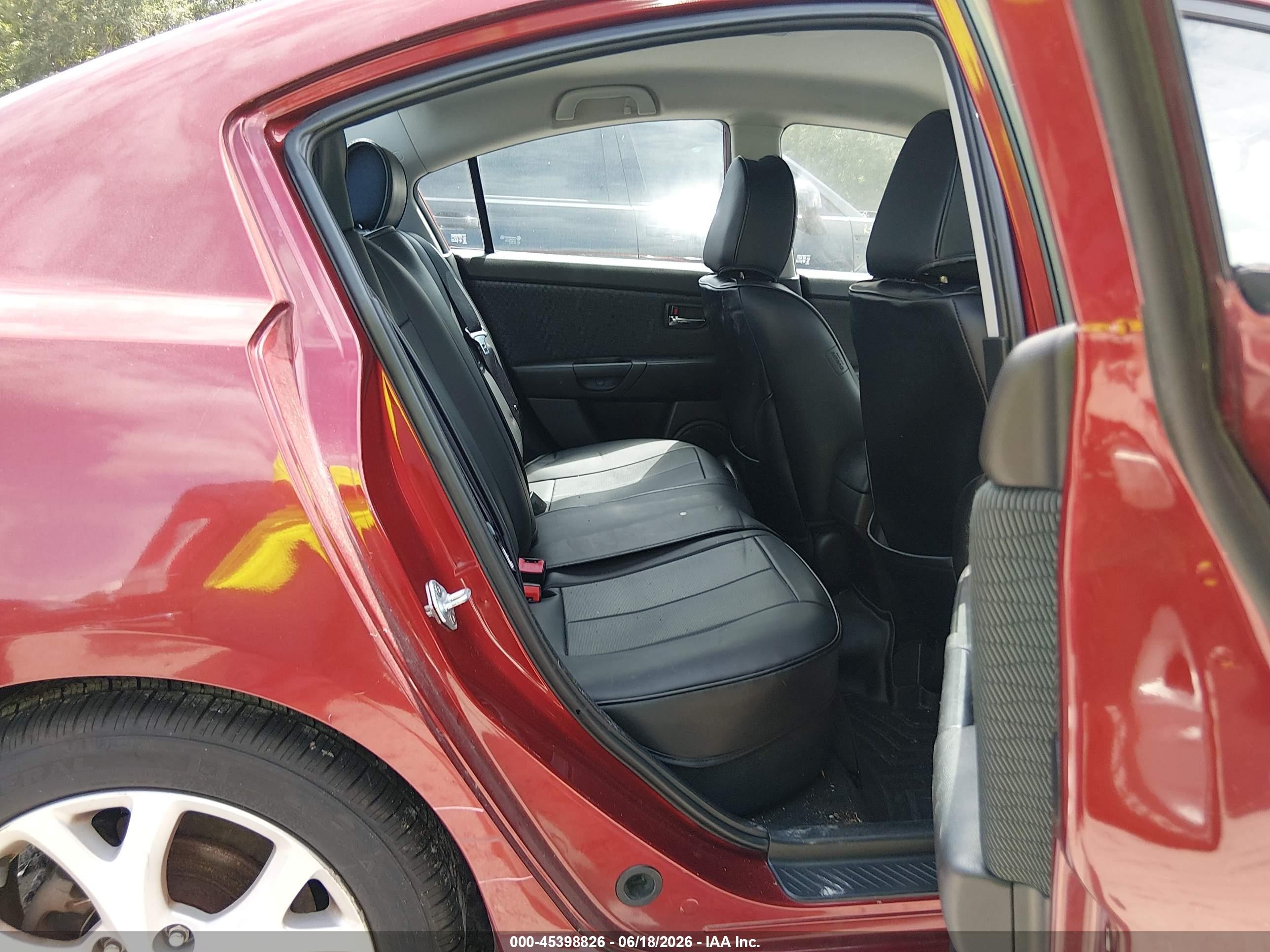 2008 Mazda Mazda3 I Touring Value Maroon vin: JM1BK32G781170604
