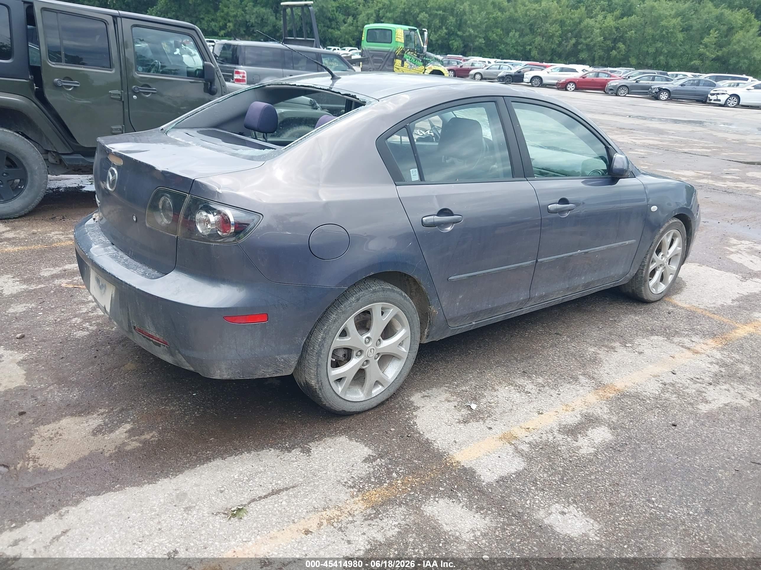 2009 Mazda Mazda3 I Серебряный vin: JM1BK32G791195908