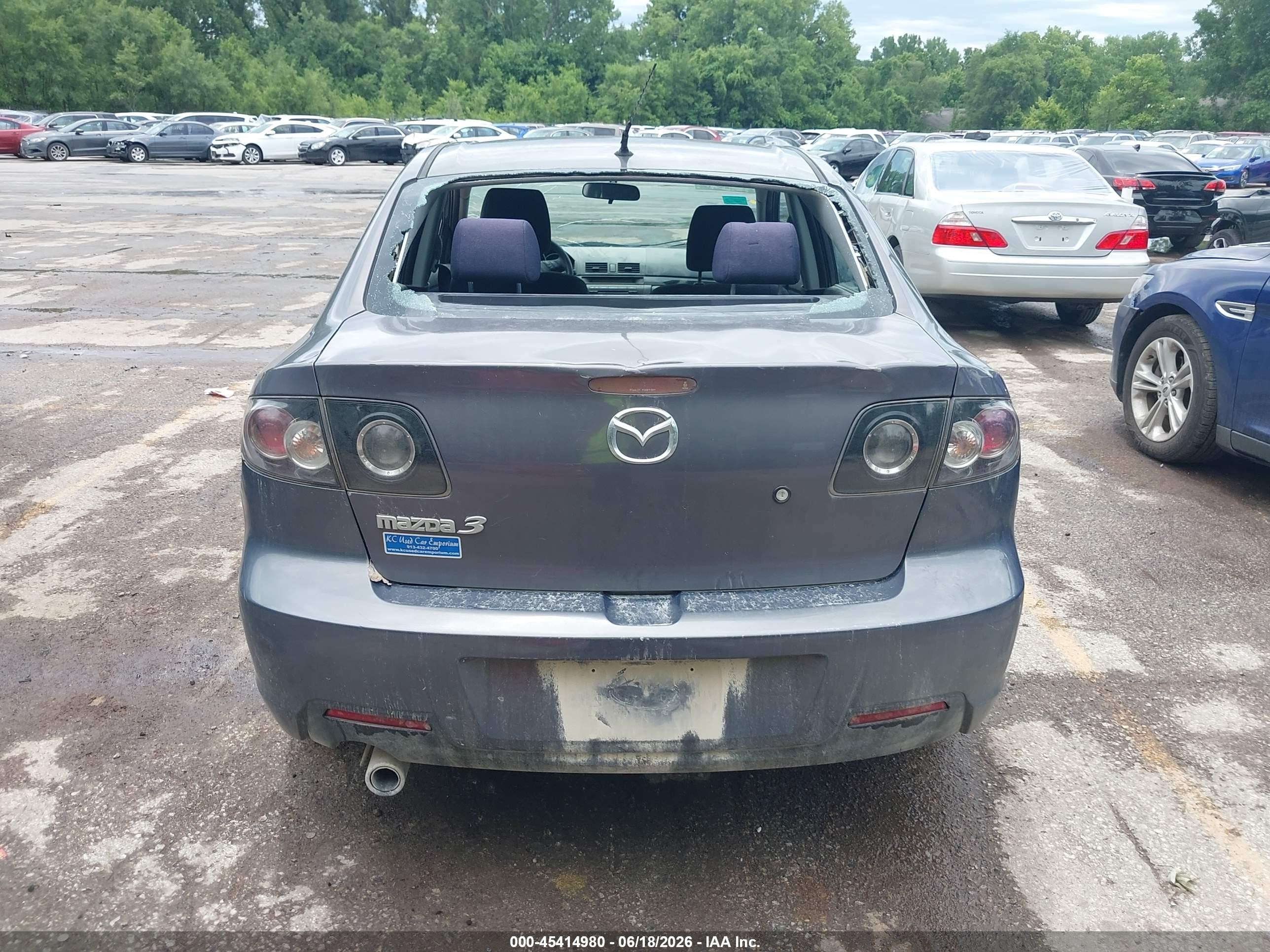 2009 Mazda Mazda3 I Серебряный vin: JM1BK32G791195908