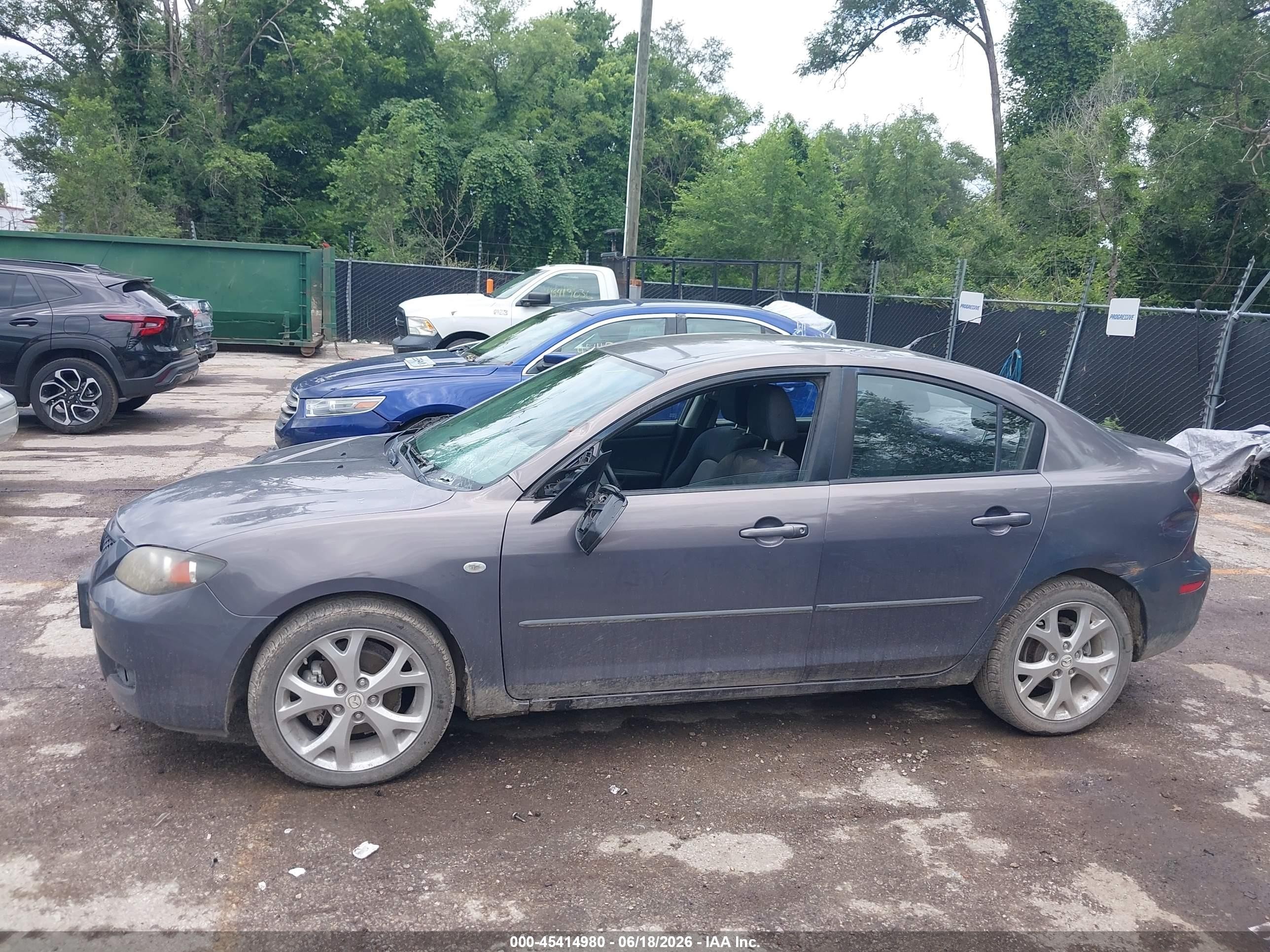 2009 Mazda Mazda3 I Серебряный vin: JM1BK32G791195908