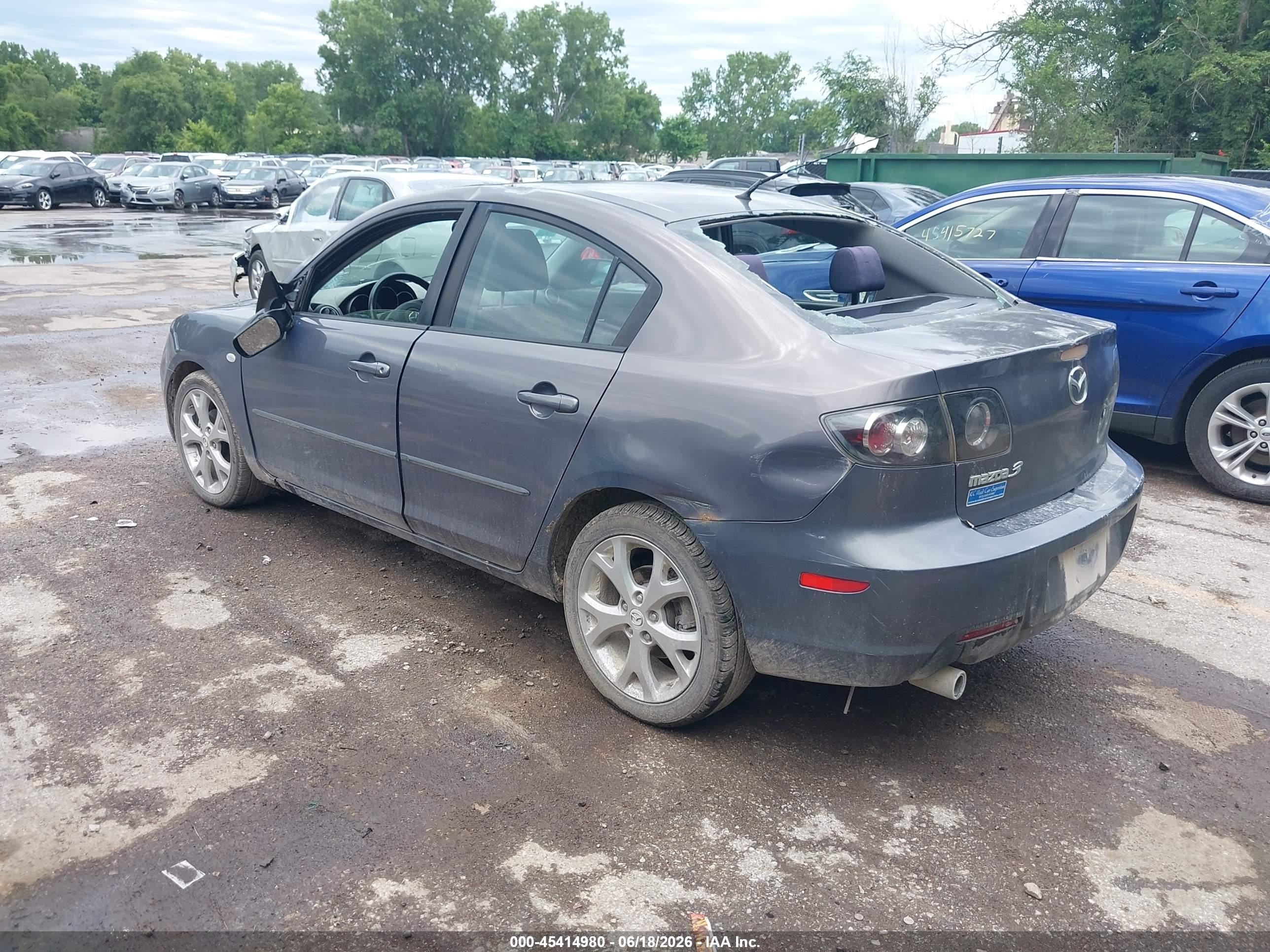 2009 Mazda Mazda3 I Серебряный vin: JM1BK32G791195908