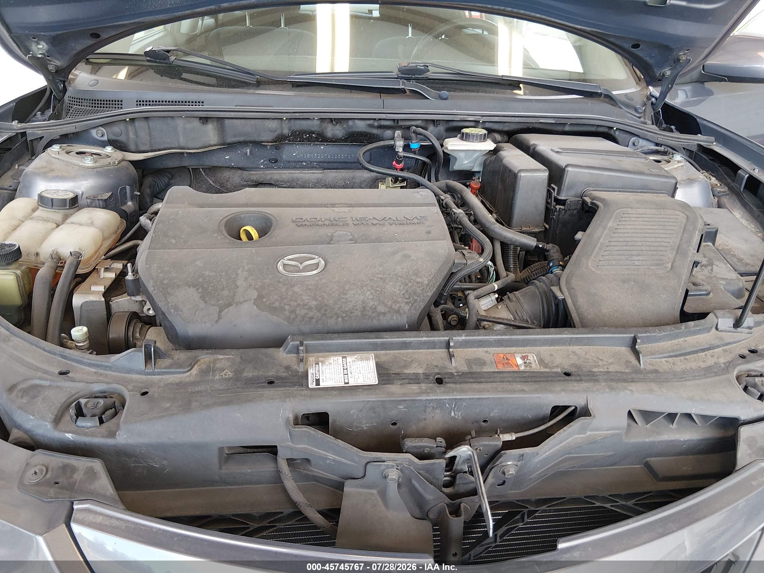 2009 Mazda Mazda3 I Silver vin: JM1BK32G791235727