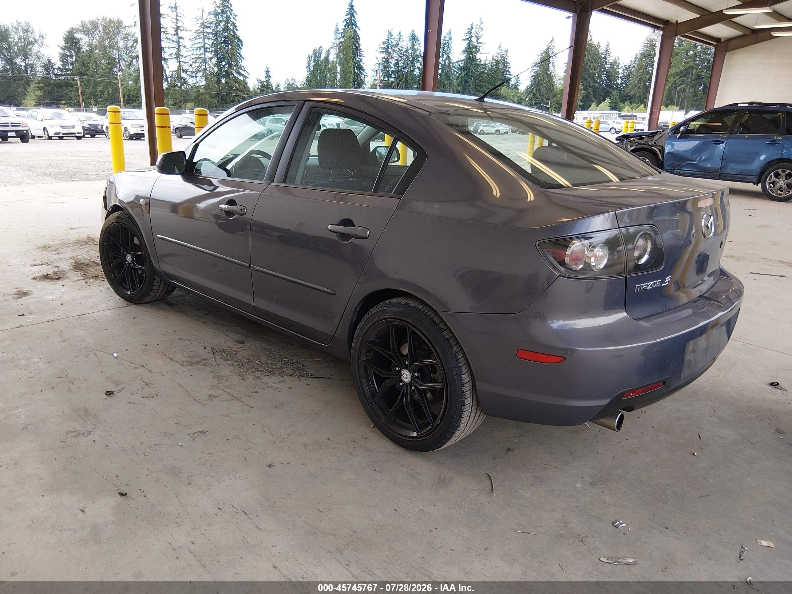 2009 Mazda Mazda3 I Silver vin: JM1BK32G791235727