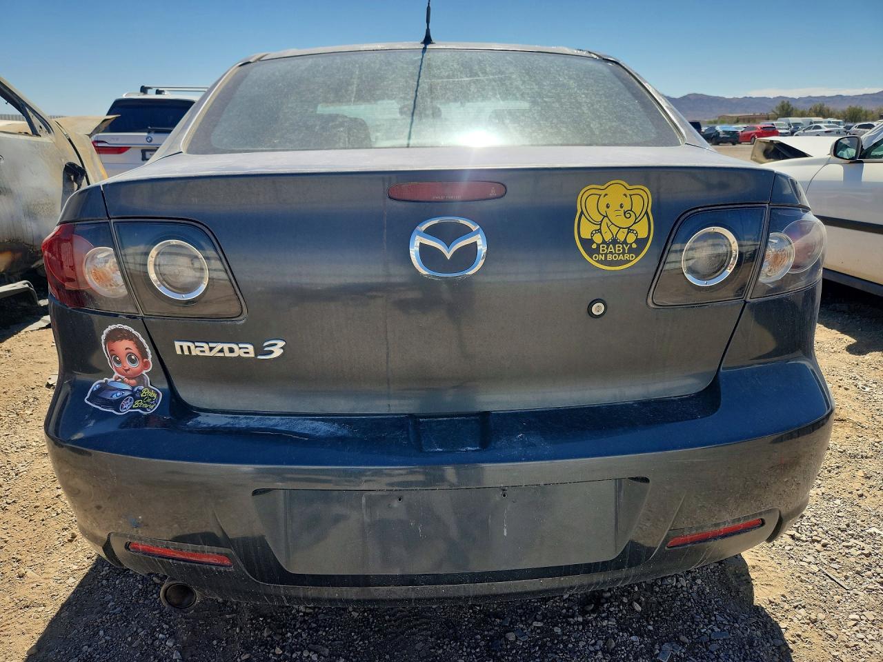 2009 Mazda 3 I Blue vin: JM1BK32G791257470