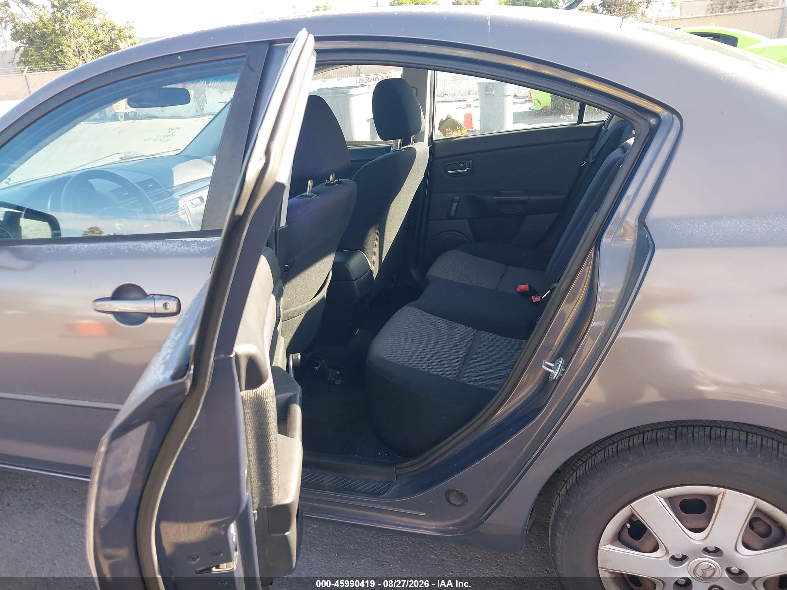2009 Mazda Mazda3 I Sport Серый vin: JM1BK32G891226230