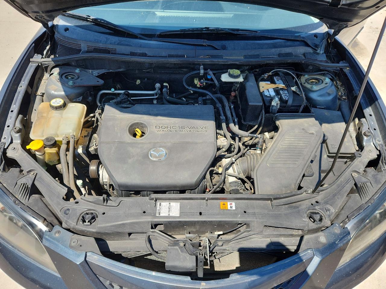 2009 Mazda 3 I Серый vin: JM1BK32G891232755