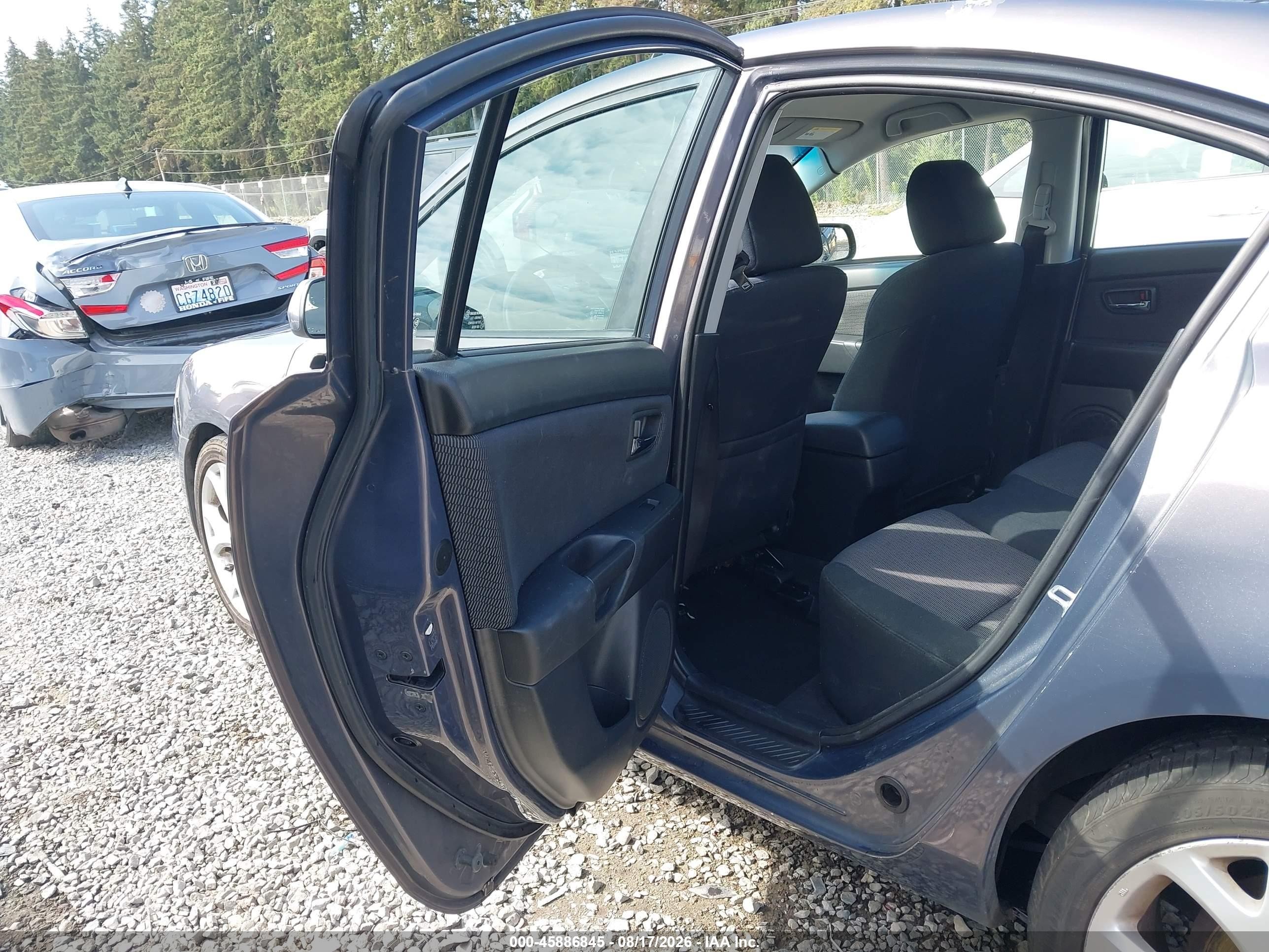 2009 Mazda Mazda3 I Gray vin: JM1BK32G891234764