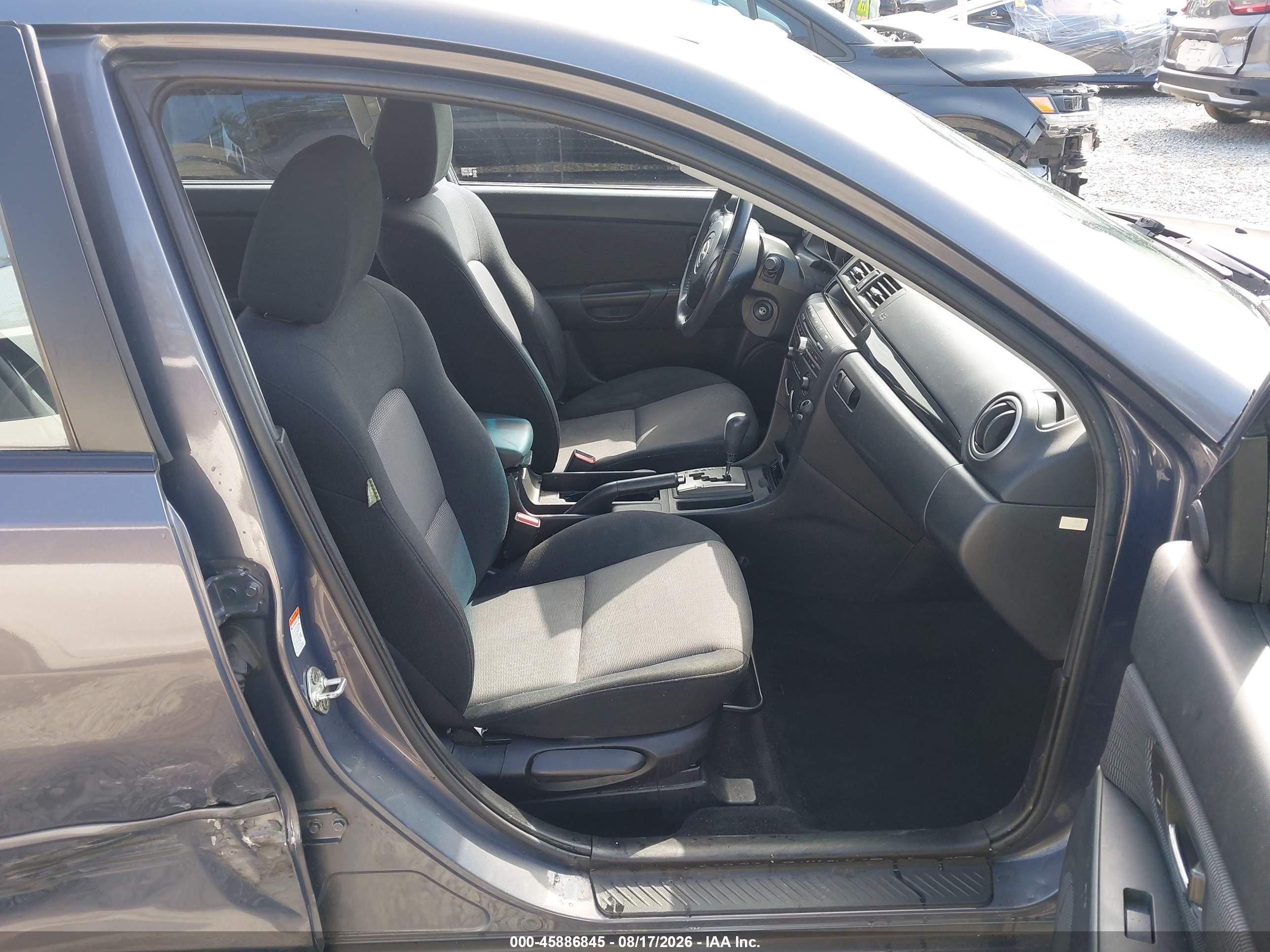 2009 Mazda Mazda3 I Gray vin: JM1BK32G891234764