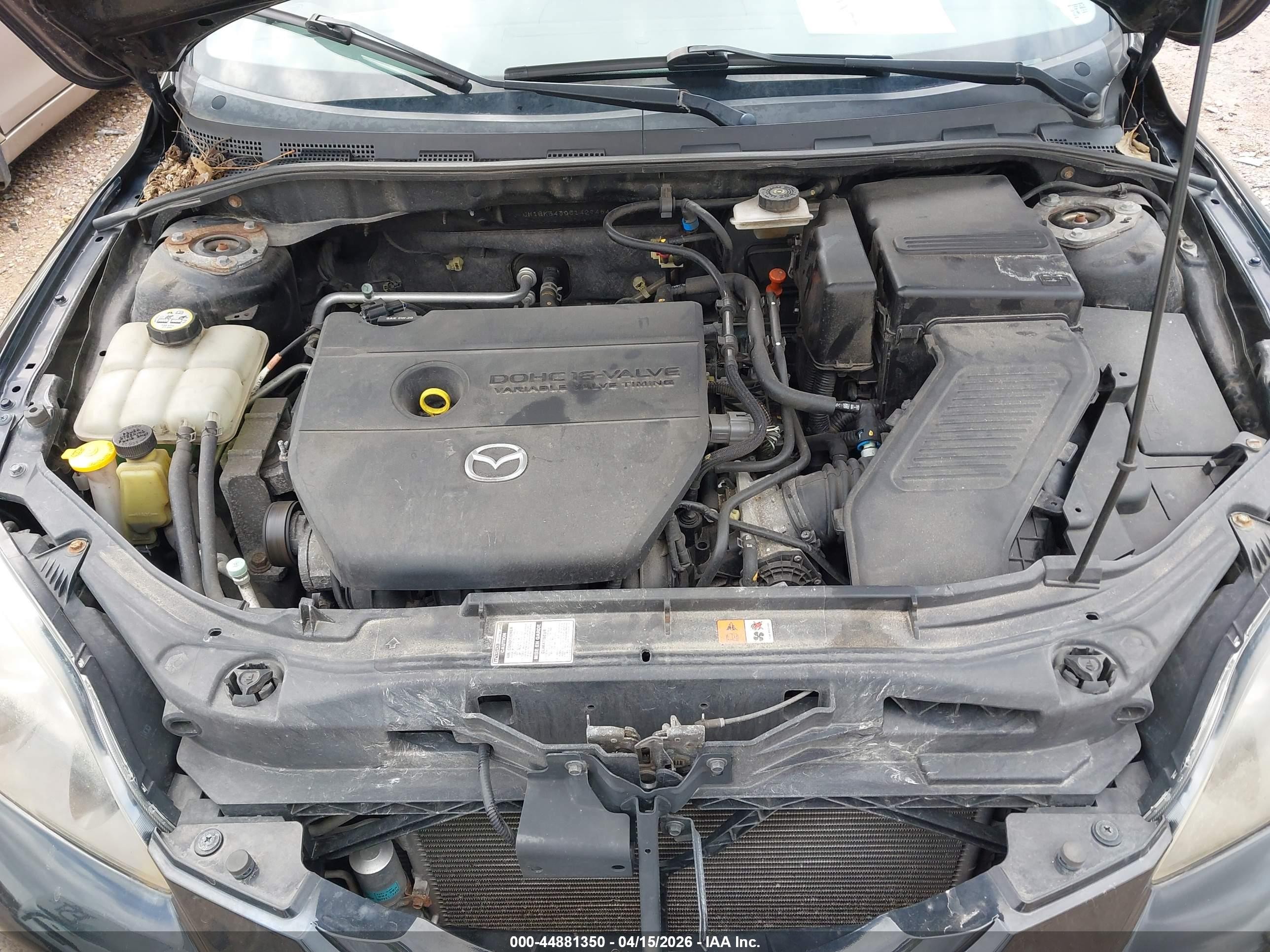 2006 Mazda Mazda3 S Touring Black vin: JM1BK343061427464