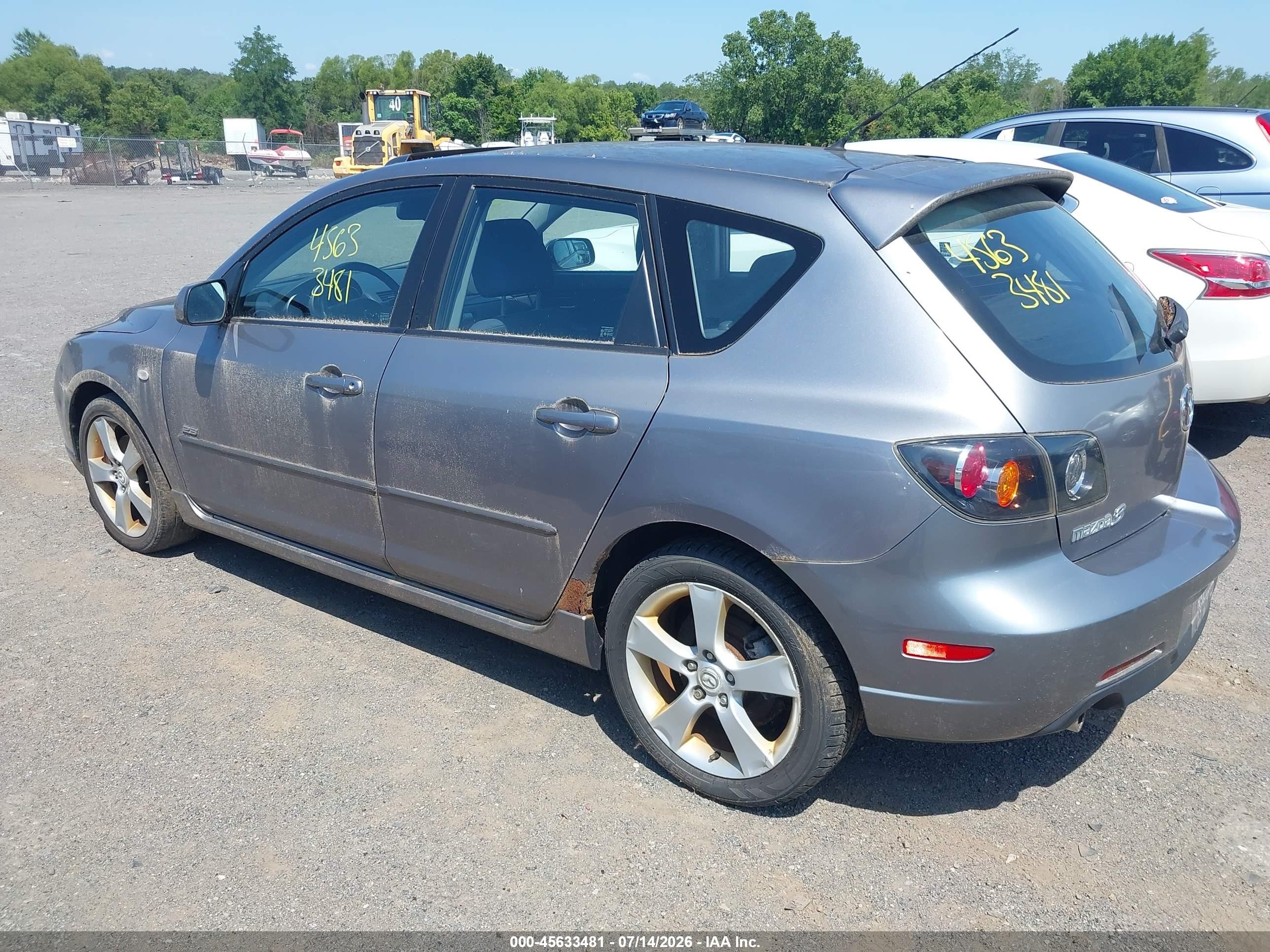 2006 Mazda Mazda3 S Touring Silver vin: JM1BK343061432583