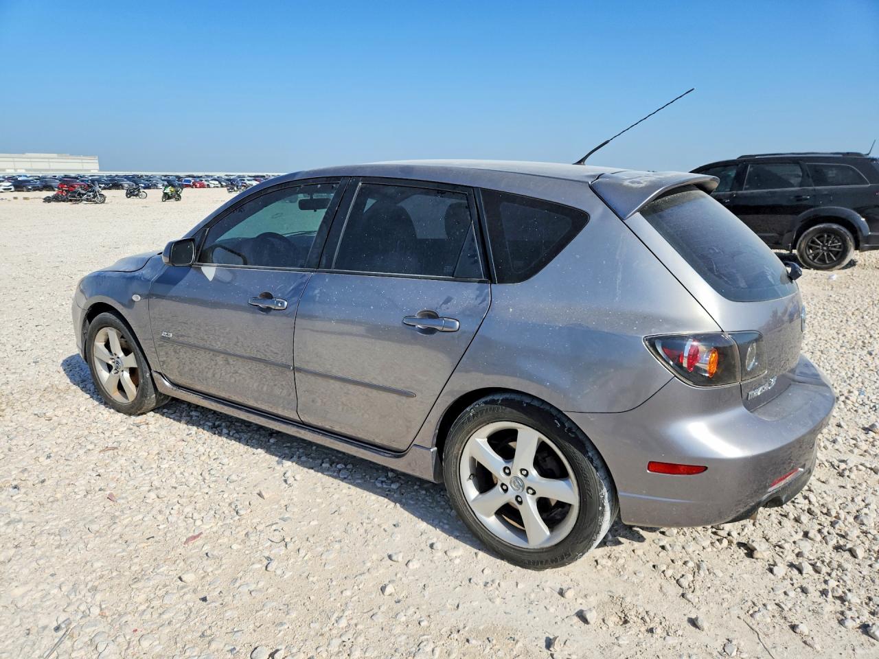 2006 Mazda 3 Hatchback Gray vin: JM1BK343061498793