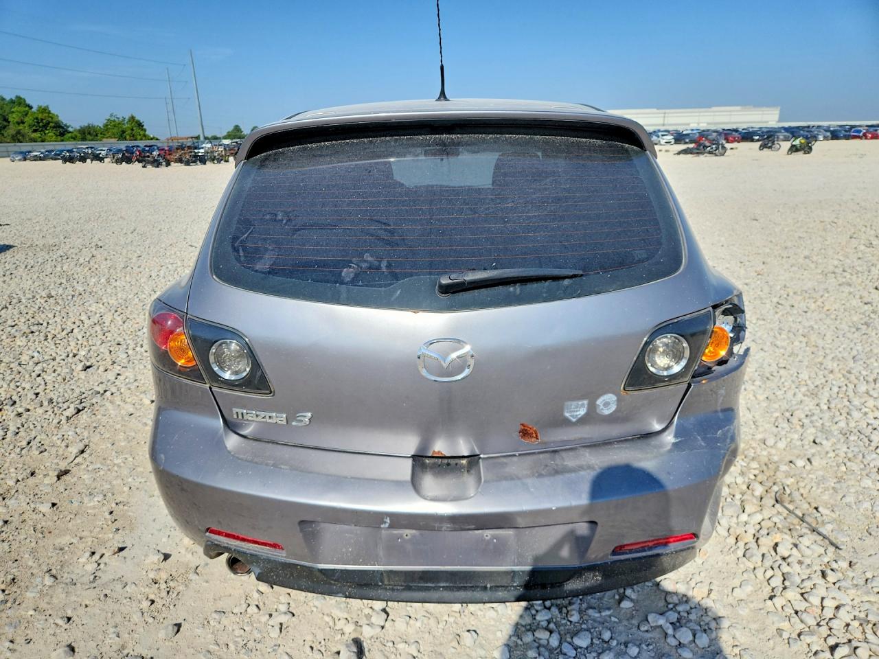 2006 Mazda 3 Hatchback Gray vin: JM1BK343061498793