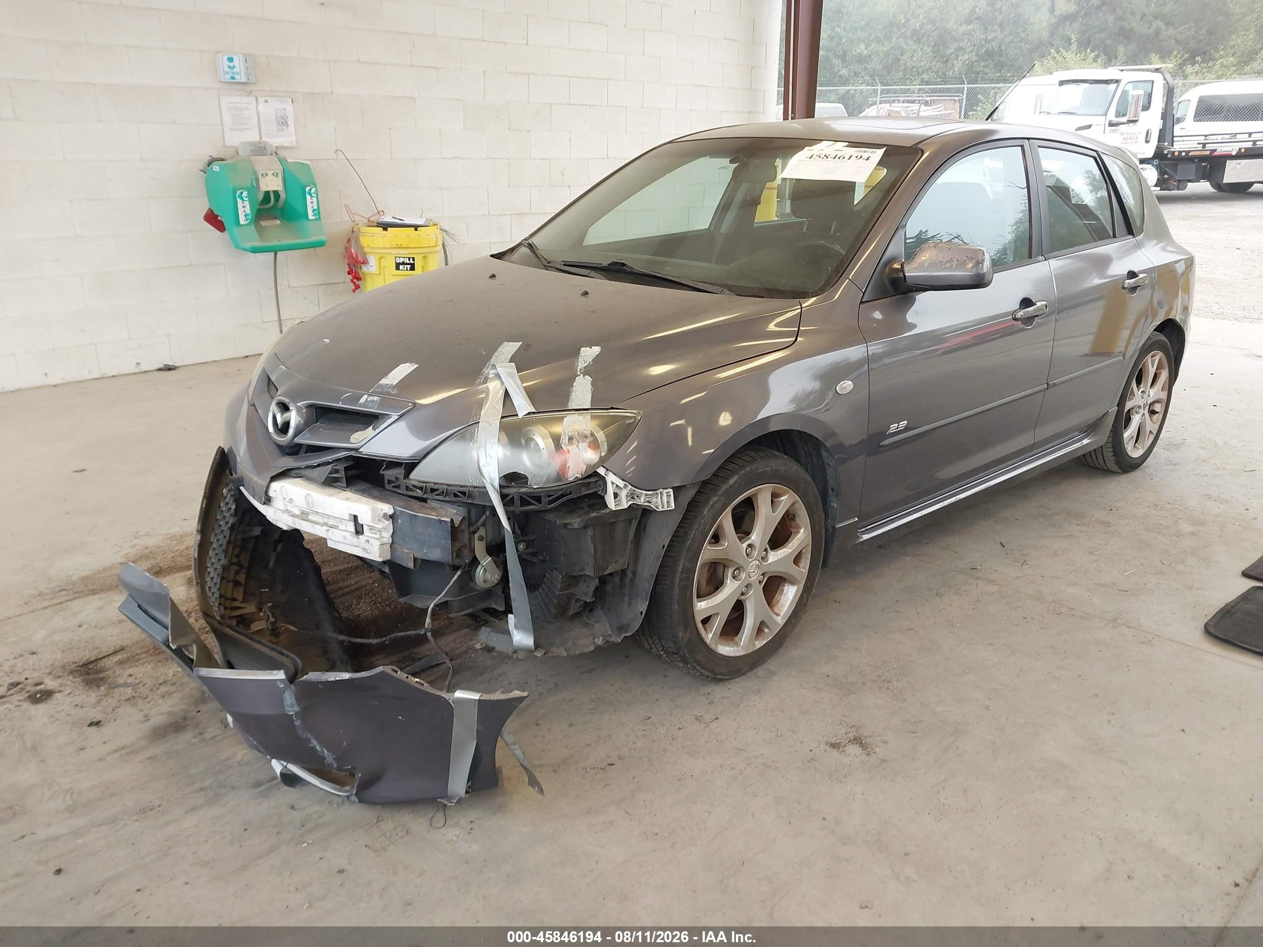 2007 Mazda Mazda3 S Touring Серый vin: JM1BK343071713946