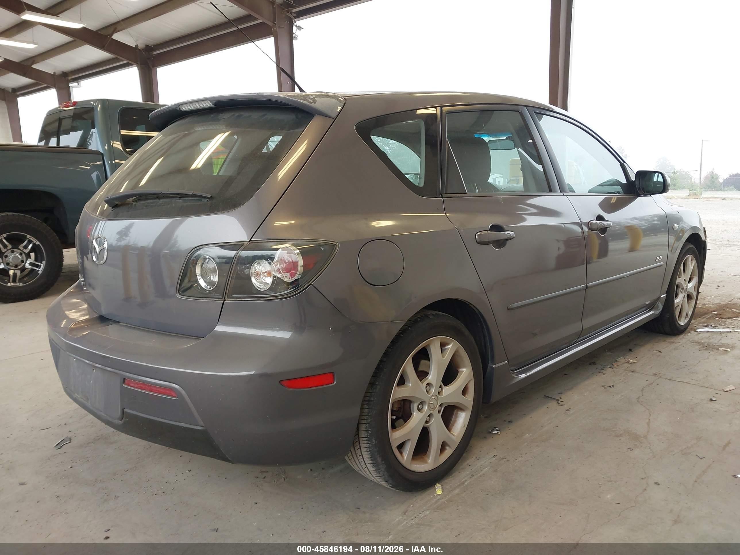 2007 Mazda Mazda3 S Touring Серый vin: JM1BK343071713946