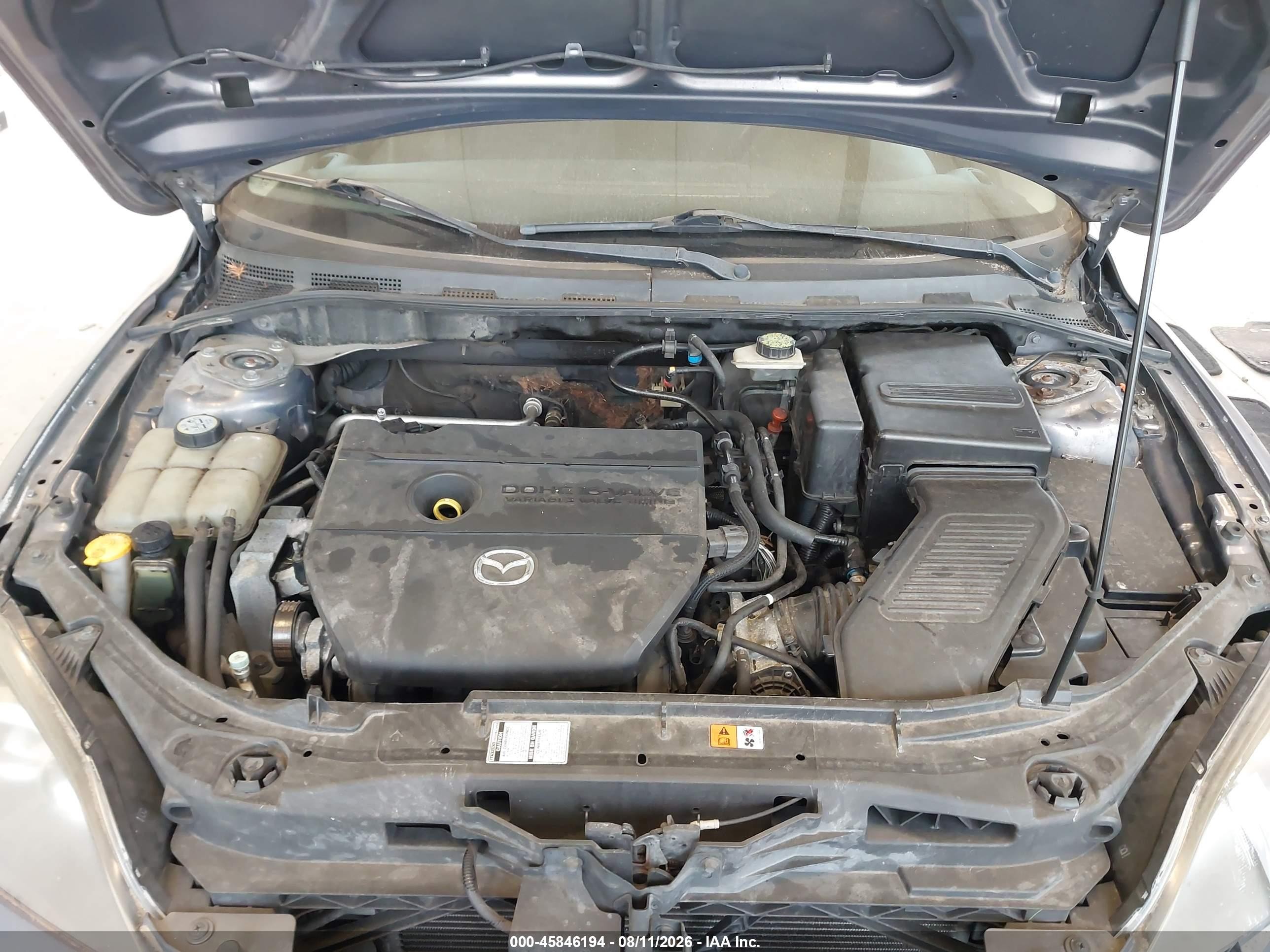 2007 Mazda Mazda3 S Touring Серый vin: JM1BK343071713946