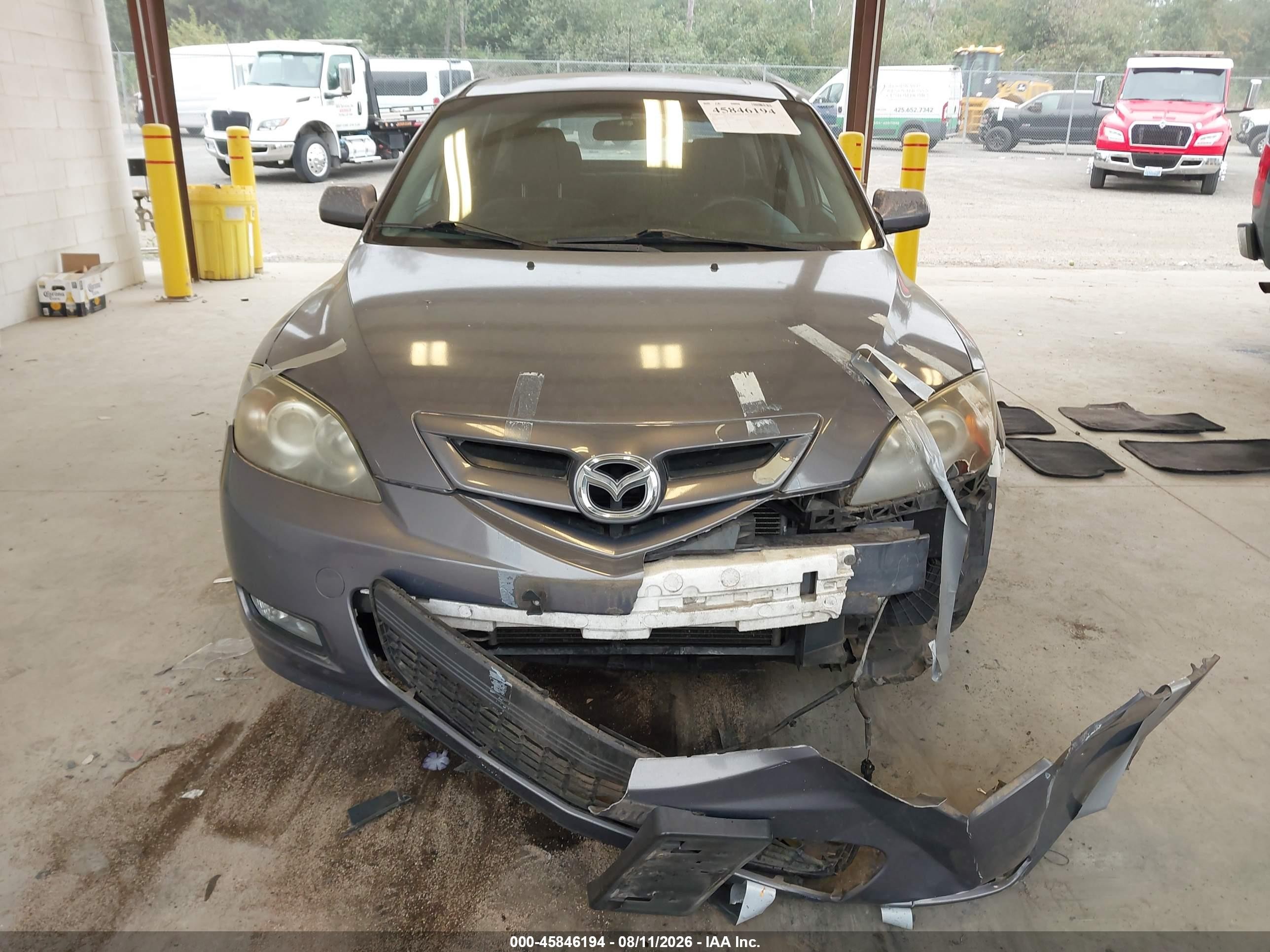 2007 Mazda Mazda3 S Touring Серый vin: JM1BK343071713946