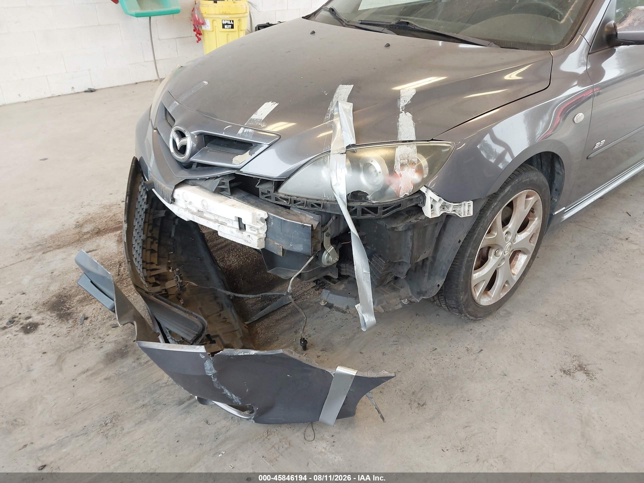 2007 Mazda Mazda3 S Touring Серый vin: JM1BK343071713946