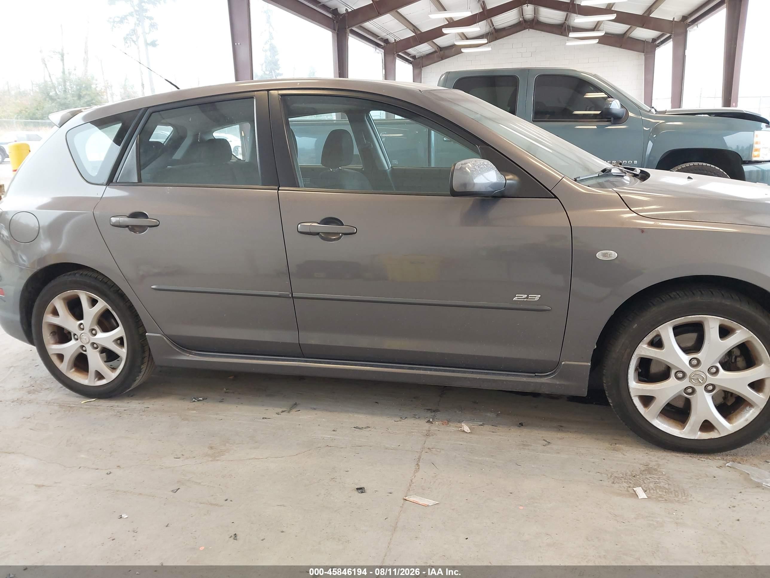 2007 Mazda Mazda3 S Touring Серый vin: JM1BK343071713946