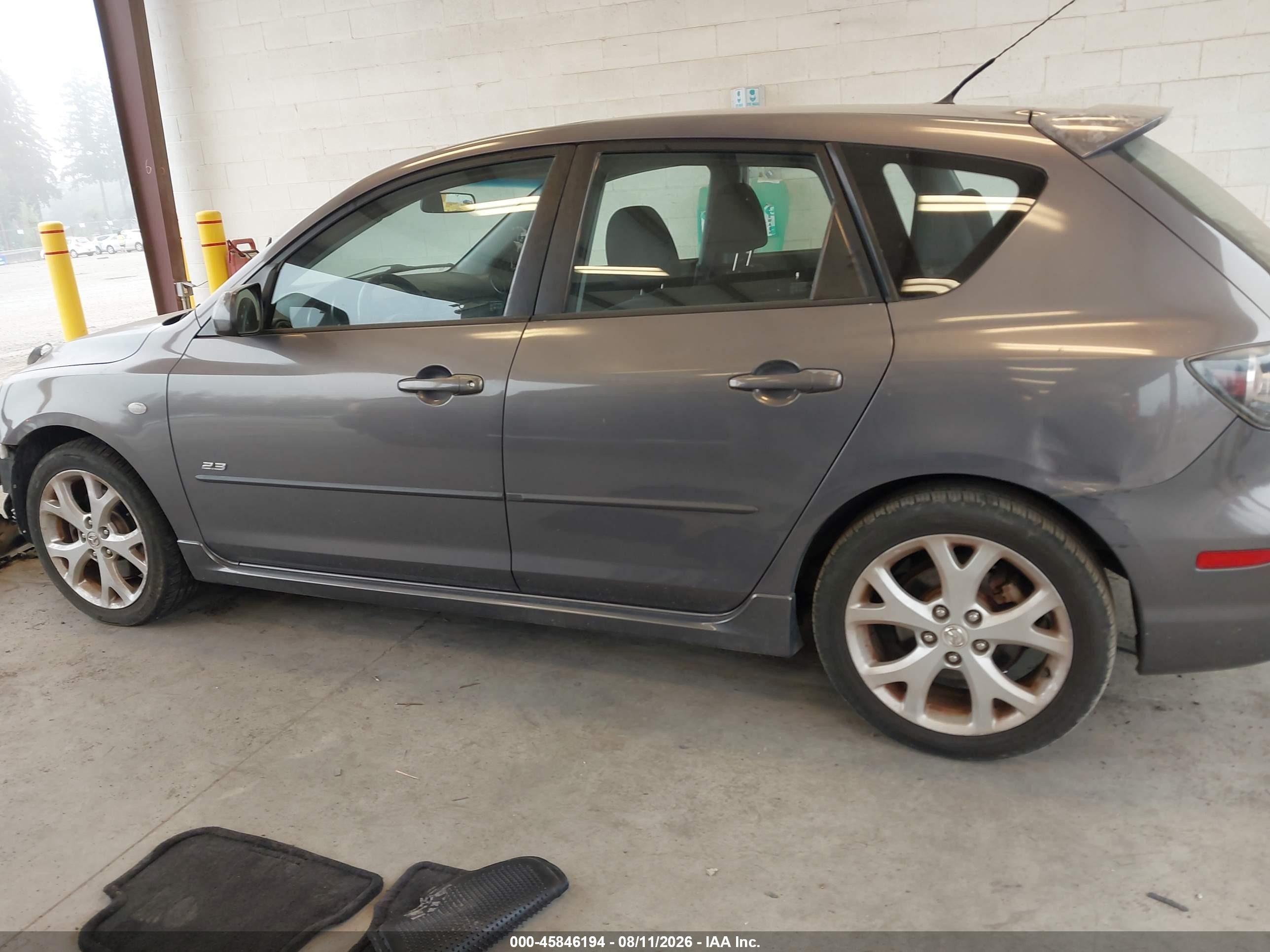 2007 Mazda Mazda3 S Touring Серый vin: JM1BK343071713946