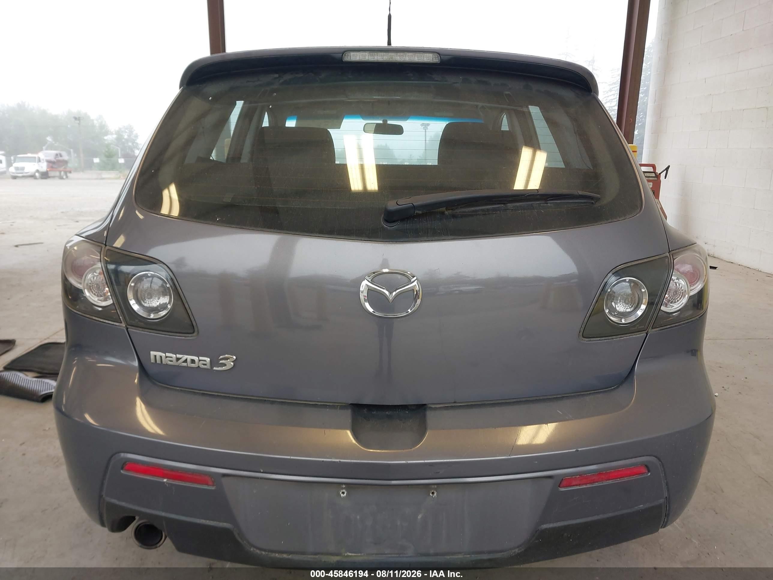 2007 Mazda Mazda3 S Touring Серый vin: JM1BK343071713946