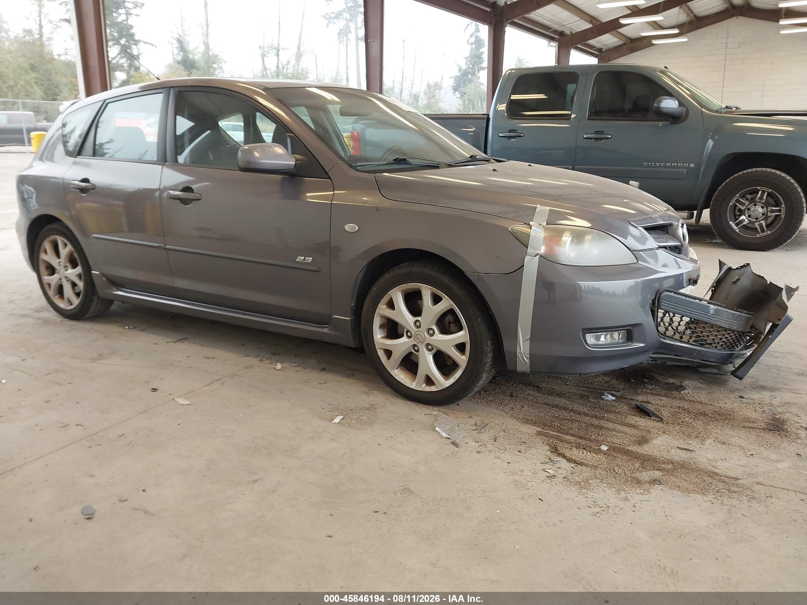 2007 Mazda Mazda3 S Touring Gray vin: JM1BK343071713946