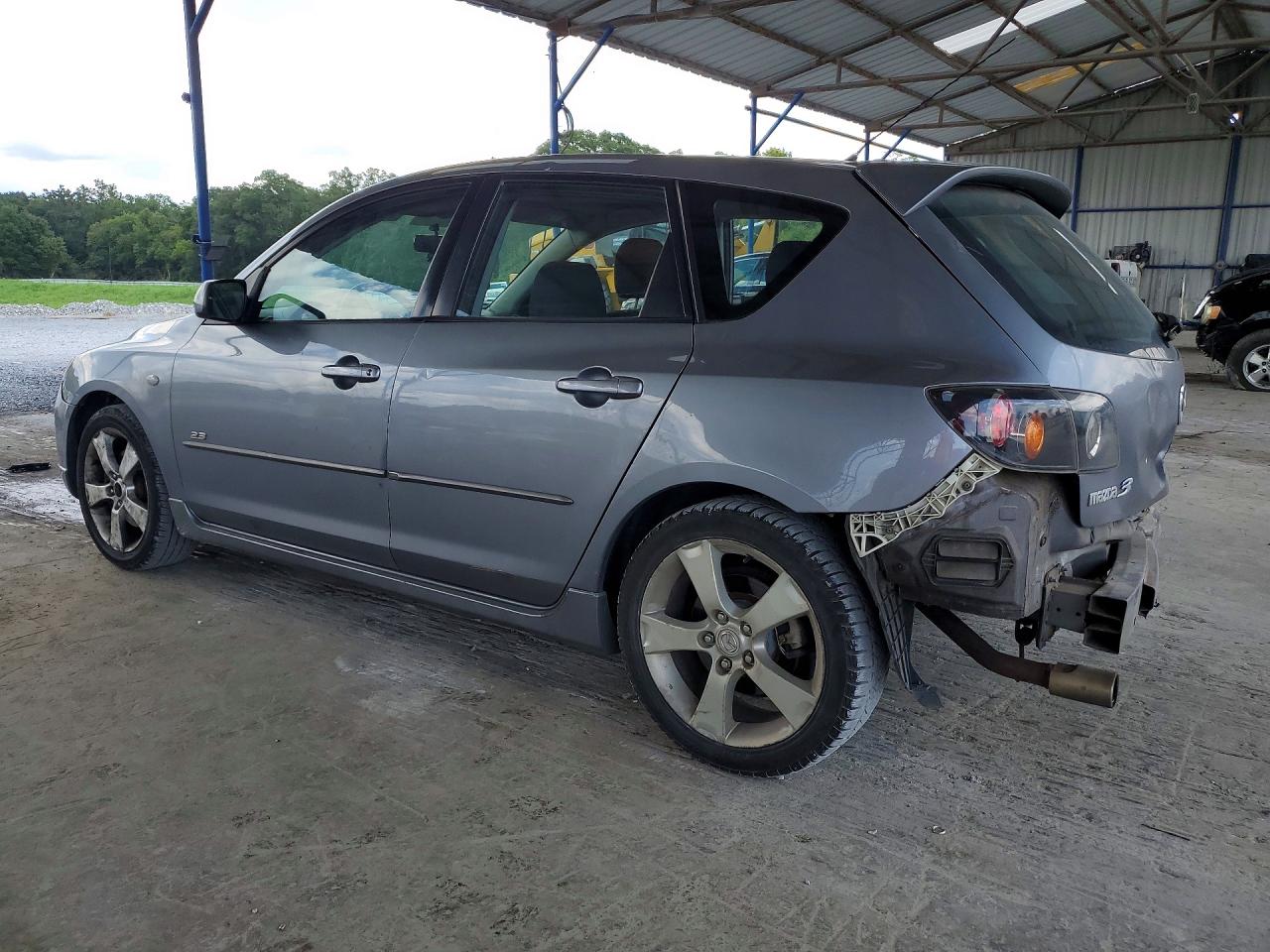 2005 Mazda 3 Hatchback Silver vin: JM1BK343151276231
