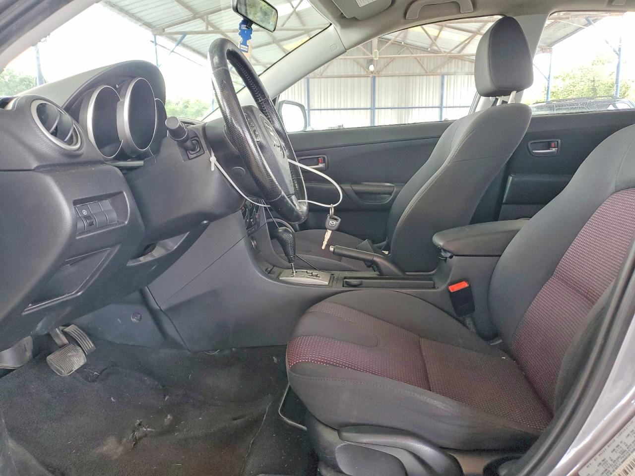 2005 Mazda 3 Hatchback Silver vin: JM1BK343151276231