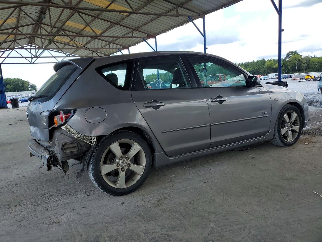 2005 Mazda 3 Hatchback Silver vin: JM1BK343151276231