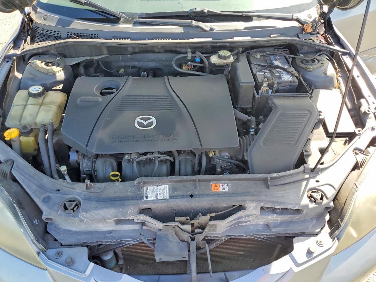 2005 Mazda 3 Hatchback Silver vin: JM1BK343151324228