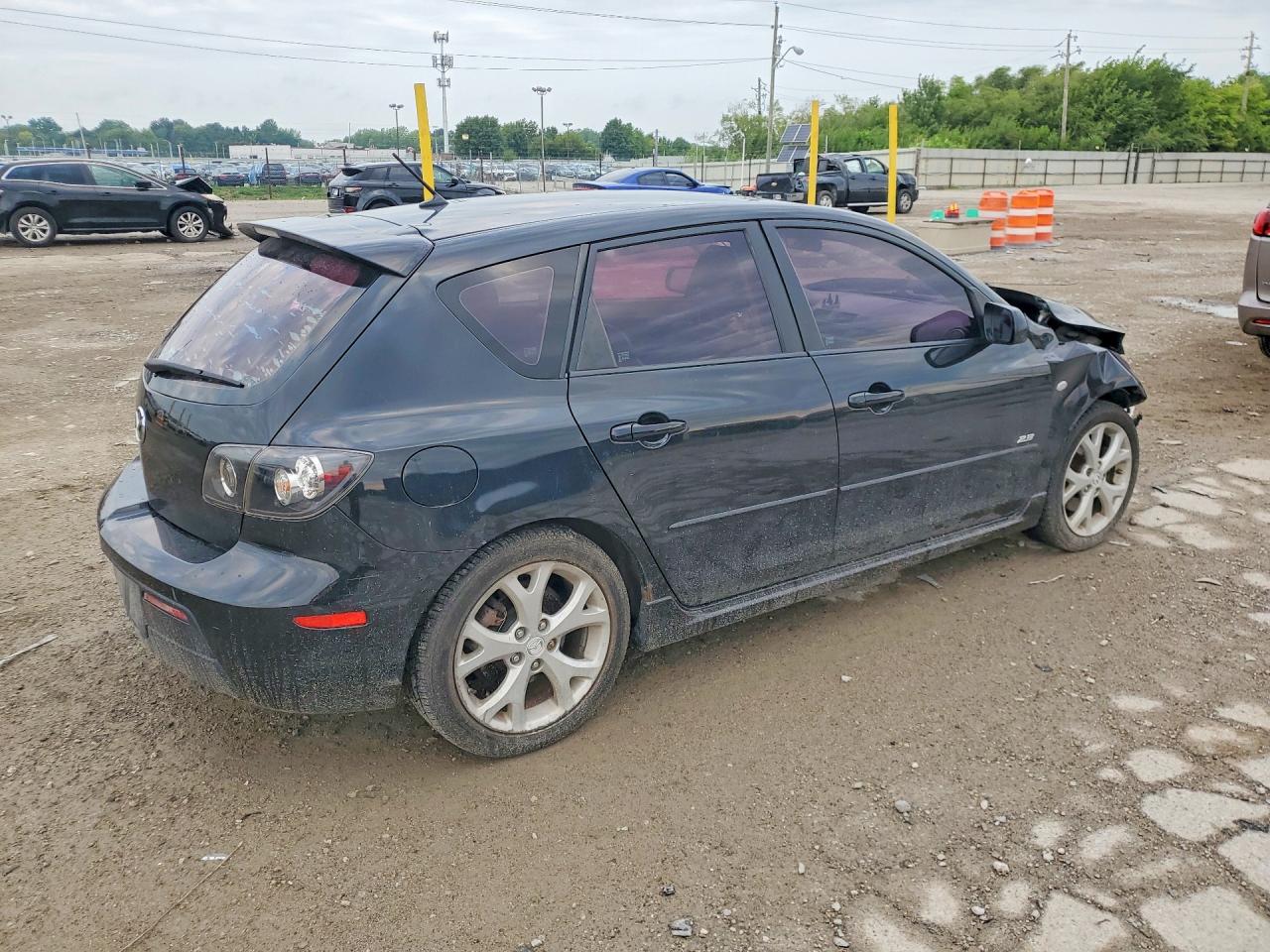 2009 Mazda 3 S Black vin: JM1BK343191233675