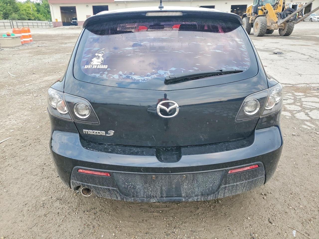2009 Mazda 3 S Black vin: JM1BK343191233675