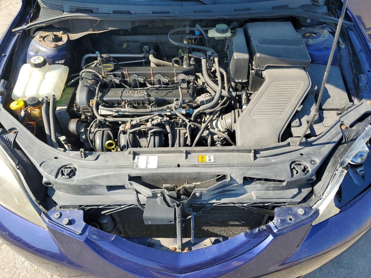 2005 Mazda 3 Hatchback Blue vin: JM1BK343251306949