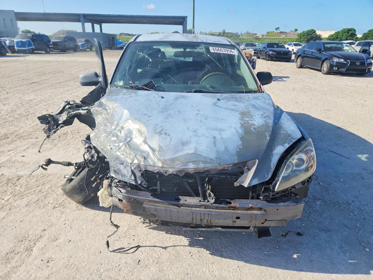 2008 Mazda 3 Hatchback Blue vin: JM1BK343281164123